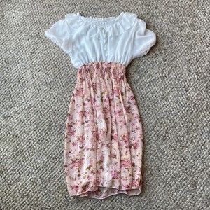 Cute flowy floral dress stretchy dress